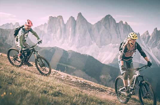 Rifugio delle Odle mountain bike