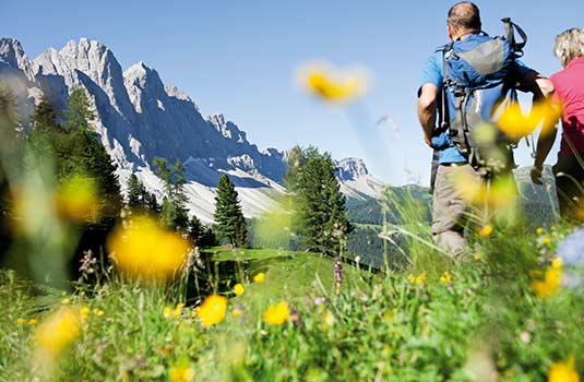 Rifugio delle Odle escursioni